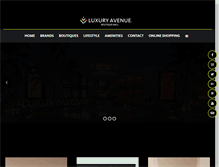 Tablet Screenshot of luxuryavenue.com